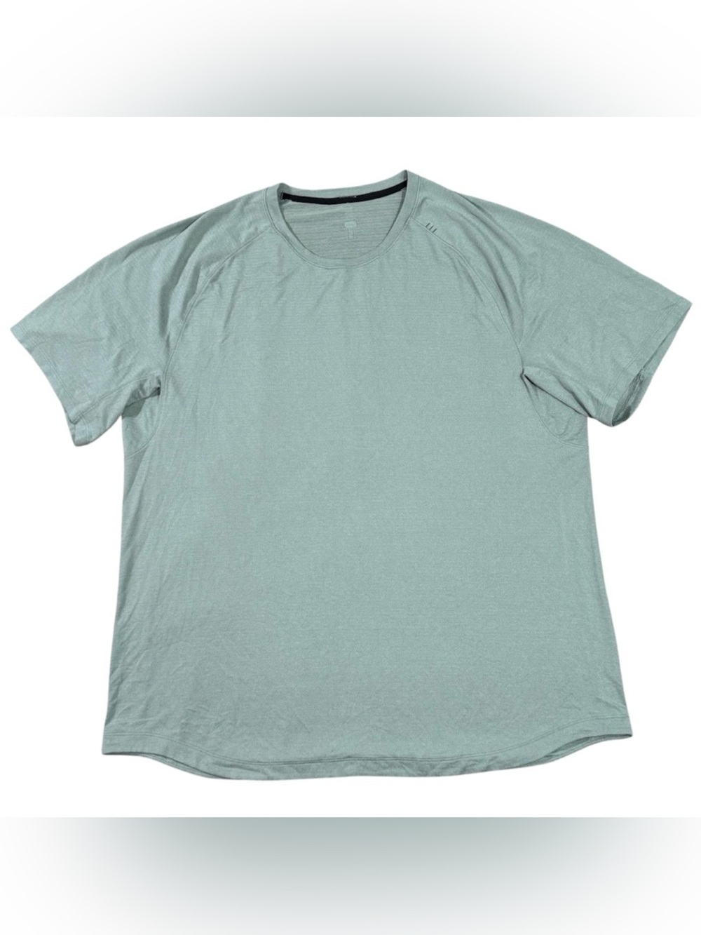 Lululemon Green Metal Vent Tech Short Sleeve Athletic Breathable T Shirt XXL 2XL